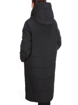 9069 BLACK Пальто зимнее женское CORUSKY (верблюжья шерсть)