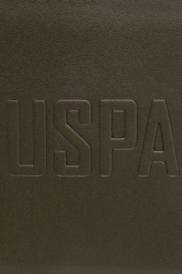 U. S. Polo Assn Мужской кошелек цвета хаки - U.s. polo assn фото 7