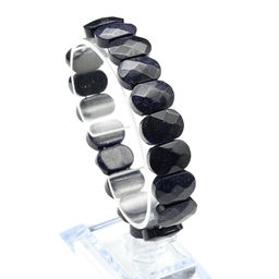 Браслет граненый 14*7мм из нефрита байкальского - Радуга камня фото 17