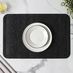 Салфетки сервировочные на стол Magistro, 2 шт., 30×45 см, чёрные