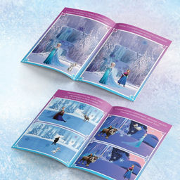 Книга с наклейками Найди отличия, А5, 16 стр., Холодное сердце - Disney фото 4