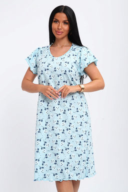 Сорочка женская (01064 синий) - Плиона фото 15