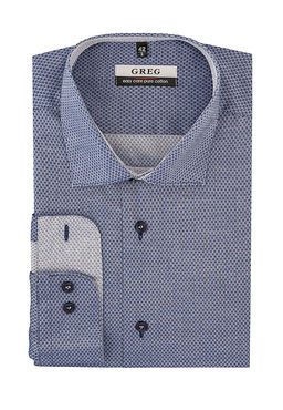 Сорочка мужская длинный рукав GREG 223/131/8179/ZV/1_GB  фото 3