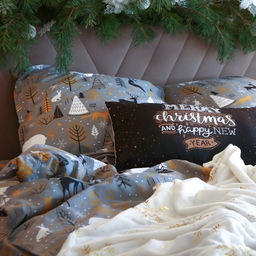 Постельное бельё Этель 2 сп Let it snow (вид 2) 175х215 см, 200х220 см, 70х70 см - 2 штуки  фото 5