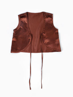 Карнавальный набор «Гриб-боровик»: шапка, жилетка