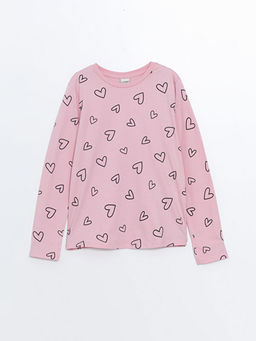 Bisiklet Yaka K?z ?ocuk Ti??rt