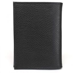 Обложка для авто+паспорт-Croco-ВП-105 натуральная кожа черный крок/черный флотер (200/40) 236528  фото 2