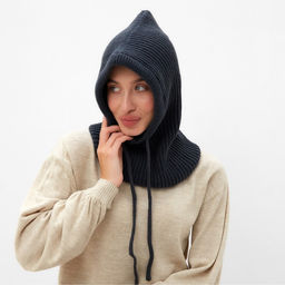 Чепчик женский MINAKU, one size 52-58, графит