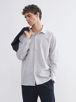 Regular Fit Uzun Kollu Arm?rl? Erkek G?mlek