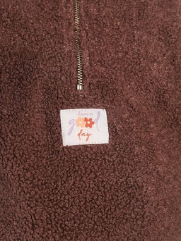 CRB wear / CWKG 63998-33-427 Толстовка для девочки,какао  фото 3