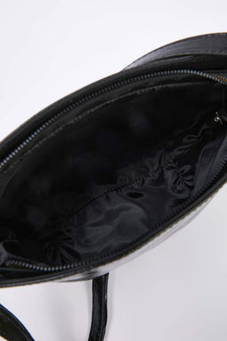 Siyah Dokulu Cift Sapl? Ayarlanabilir Kad?n Omuz Cantas? TAKSS26OC00034 - Trendyolmilla фото 5