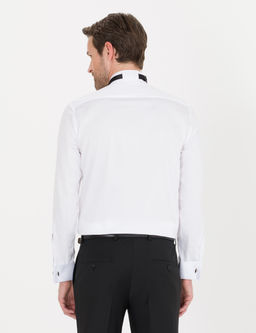 Beyaz Slim Fit Smokin G_mlek