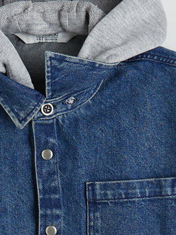 Basic Erkek ?ocuk Jean G?mlek