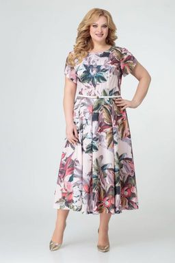 Блуза Swallow 803.2 черный+серебряный узор фото 202