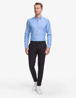 Lacivert Klasik Jogger Pantolon
