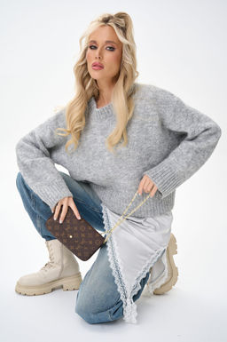 Топ Эли (серый) - Эльза фото 17