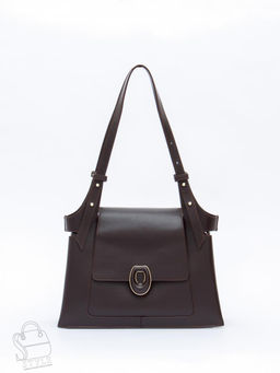 Сумка женская кожаная 2388Y coffee Polina&Eiterou  в Новосибирске