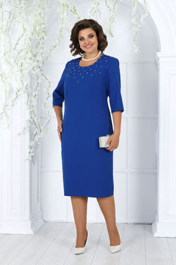 Платье Ninele 7431-Р темно-синий - Mira fashion фото 1030