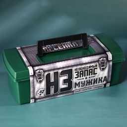 Набор Необходимый запас в ящике для инструментов, чай чёрный со вкусом имбиря 60 г., арахис жарный с солью 100 г., носки. - Simaland фото 6