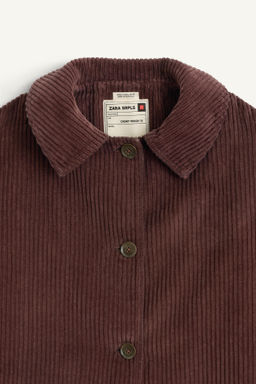 CORDUROY TRENCH COAT - Zara фото 6