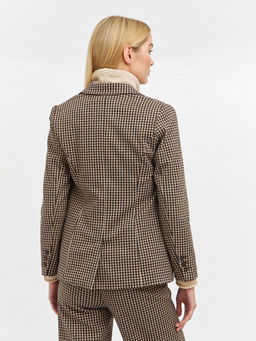 пиджак женский в коричневых цветах - Glenfield фото 8