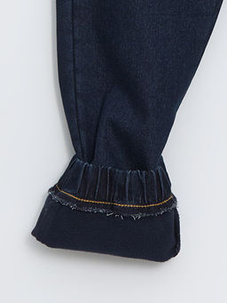 Beli Lastikli Erkek ?ocuk Jean Pantolon