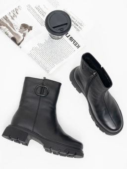 полусапоги женские, LCW24-BWLM3-035A(L), GLAMMO, нат.кожа - S&I фото 6