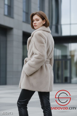 Шуба женская из искусственного меха - Bruno фото 2