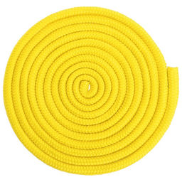 Скакалка гимнастическая Grace Dance, 3 м, цвет жёлтый фото 2