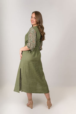 Платье  100% лен