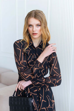 Платье Кэсси (черный) - Nadi bordo фото 4