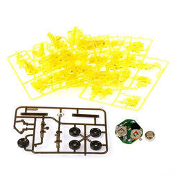 3D пазл Ретро-автомобиль, кристаллический, 54 детали, цвета МИКС - Zabiaka фото 6