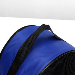 Сумка - переноска для животных, оксфорд, 36 х 17 х 25 см, синяя - Пижон фото 5