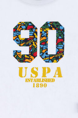 Erkek _ocuk Beyaz Bisiklet Yaka Ti__rt Sepette S_rpriz _ndirim - U.s. polo assn фото 4