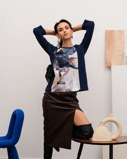 Лонгслив с рукавом 3/4 - 61.8.3 - Elena sorti фото 10