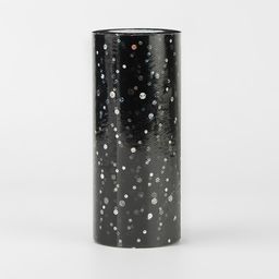 Фатин с блёстками, 15 см, 23±1 м, чёрный №21