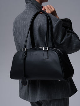 Кожаная сумка Charlotte DBR 31358 черный  фото 5