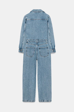 MONO Z1975 LARGO DENIM / Azul medio - Zara фото 9