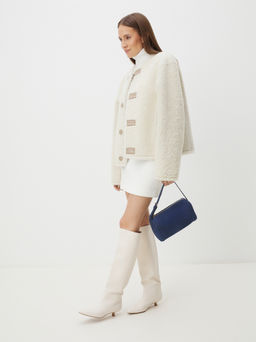 Женская сумка с ручками MAISON DAVID MARY Артикул 4489182, синий фото 6