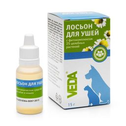 Лосьон для ушей 15 г. Фитоэлита Веда