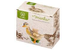 Вазочка под зубочистки 45 мл 10*5*9 см "Уточка" + зубочистки