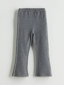 Beli Lastikli K?z ?ocuk Tayt Pantolon