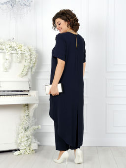 Платье Ninele 7431-Р темно-синий - Mira fashion фото 1560