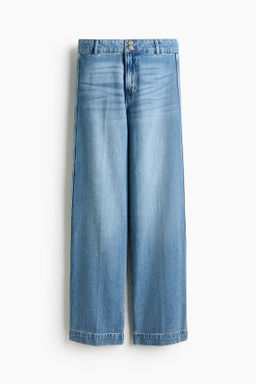 Wide High Waist Jeans - H&m фото 2