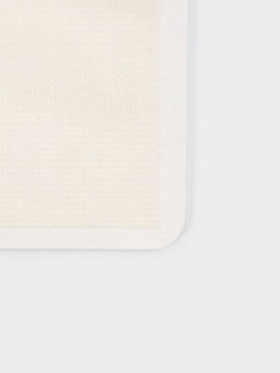 Коврик из диатомитового камня SAVANNA, 40×60 см, толщина 1 см, белый