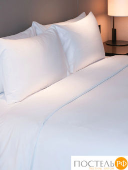 Простыня на резинке MedSleep HOTEL хлопок-сатин