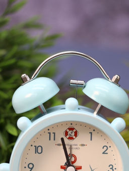 Часы-будильник "Aboard Якорь", light blue (14х11 см)