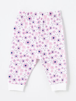 Beli Lastikli ?i?ekli K?z Bebek Pijama Alt - Waikiki фото 2