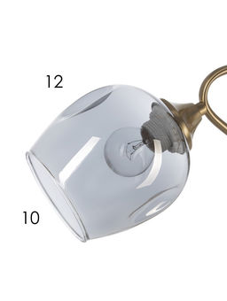 Люстра N6421/3, 3×60 Вт, E27, цвет медный