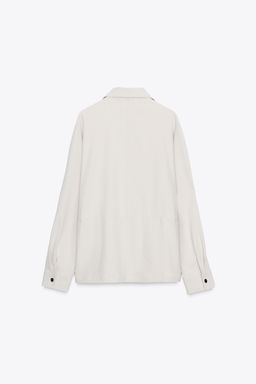 ADJUSTABLE WAIST JACKET WITH POCKETS - Zara фото 5